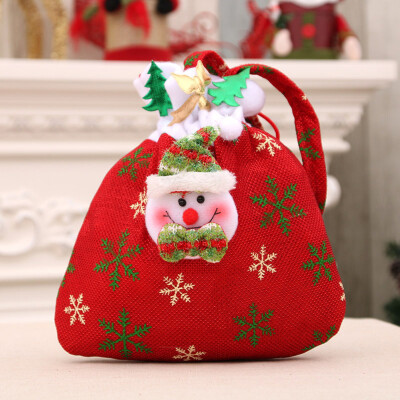 

Tailored Santa Claus Snowman Elk Christmas Candy Packaging Christmas Candy Decoration