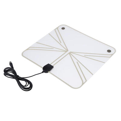 

Flat Digital TV Antenna HDTV Indoor Signal Receiver ATSC Signal Amplifier