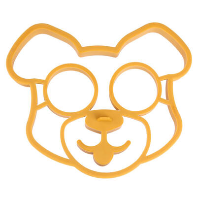 

Dog Shaped Silicone Omelette Mould Device Fried Egg Pancake Mold Kitchen