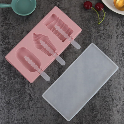 

Toponeto Ice Cream Mold With Lid Popsicle Mold Watermelon Corn Cube Silicone