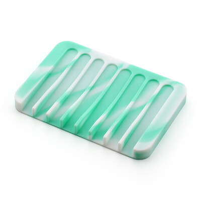 

Compact Double-layer Processing Custom Soap Box Advanced Plastic Bathroom Drain Soap Tray Soap Box