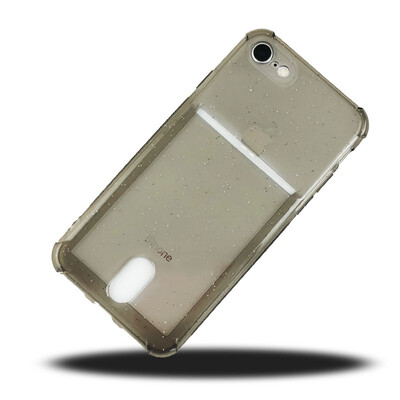 

Transparent TPU card case with card slot