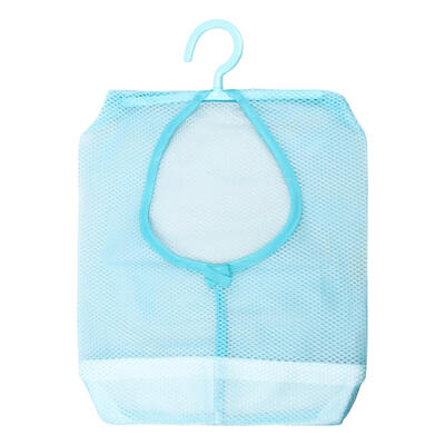 

PPPolyester Clothes Storage Dry Shelf Mesh Bag Bath Organizer Hanger Net