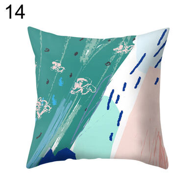 

Leaf Tree Leaves Pillow Case Cushion Cover Sofa Bed Car Cafe Office Decoration