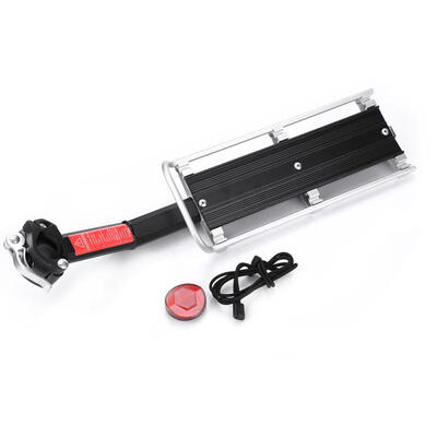 

Greensen Mountain Bike Bicycle Carrier Rack Seat Post Rear Shelf Aluminum Alloy Black