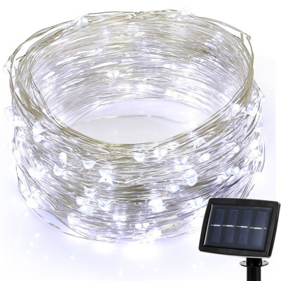 

Gobestart 2M 20Led Outdoor Solar Powered Copper Wire Light String Fairy Party Decor