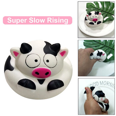 

Gotoamei Exquisite Fun Milk Cow Super Slow Rising Squeeze Pressure Stress Reliever Toy