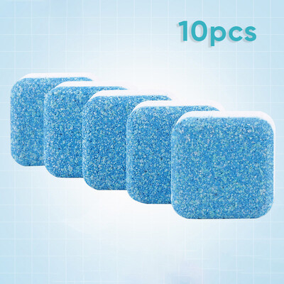 

10 PcsSet Washing Machine Oxygen Cleaner Decontamination Effervescent Tablets