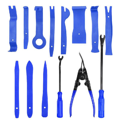 

19pcs Auto Car Audio Radio Interior Door Panel DIY Plasti c Demolition Installation Pry Tool Repairing Hand Tools Kit Screwdriver