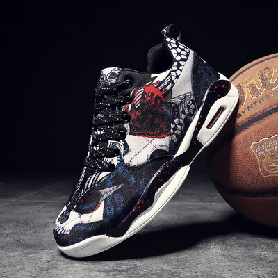

Fashion high-top couple air cushion shock absorber basketball shoes men&women casual sports shoes