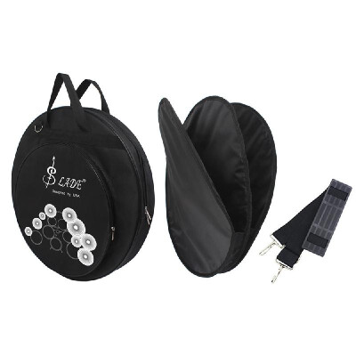 

21-Inch Three Pockets Cymbal Bag Backpack with Removable Divider Shoulder Strap