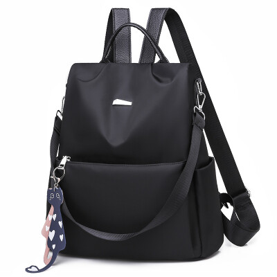 

Winter new shoulder bag Korean fashion Oxford cloth multi-function shoulder slung backpack