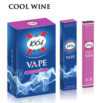 

1664 Electronic cigarettes multiple flavors unisex 5 sticks 15473