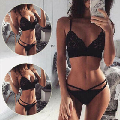

Women Lace Bikini Set Swimsuit Beachwear Swimwear Push Up Monokini Bra Bathing
