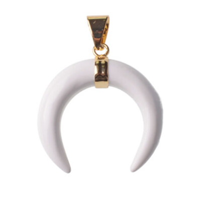 

Sterling Silver Crescent Moon Pendant NecklaceRing for Women Girl 18