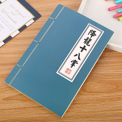 

China Blank Paper Notebook Notepad Journal Diary Sketchbook kungfu Book New