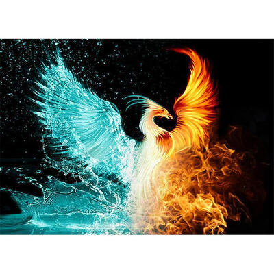 

5D DIY Full Drill Diamond Painting Fantasy Bird Cross Stitch Embroidery Kit