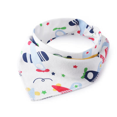 

Baby Bibs Triangle Towel Cotton Cartoon Newborn Saliva Absorbent Cloth