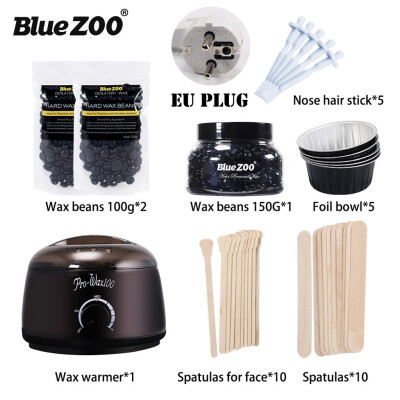 

〖Follure〗Wax Warmer Heater Pot Hair Remove Machine Kit Wax Beans Removal Stick Bowls Set
