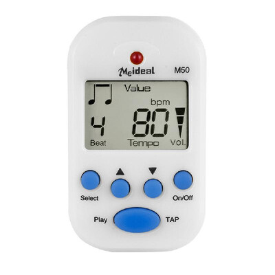 

Professional Metronome M50 Digital LCD Clip-on Tuner Metronomfor Guitar Piano Mini Metronomo Musical Instrument Accessories
