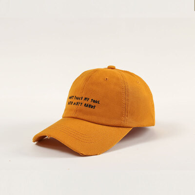 

Come a custom baseball cap hundred-hit Korean version of the mens hat street tide hat hip-hop hat embroidered letter cap