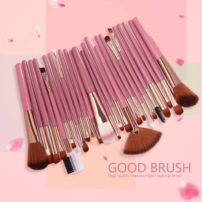 

Gobestart 25pcs Cosmetic Makeup Brush Blusher Eye Shadow Brushes Set Kit