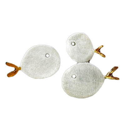 

Earrings Fish Earrings Silver Fashion Studs Supplies Gift Earring Women