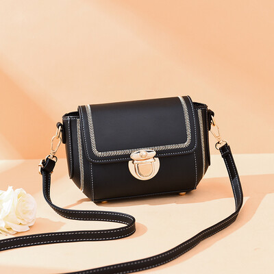 

Korean version of the small bag 2019 new wave student multicolor wild female shoulder diagonal small square bag