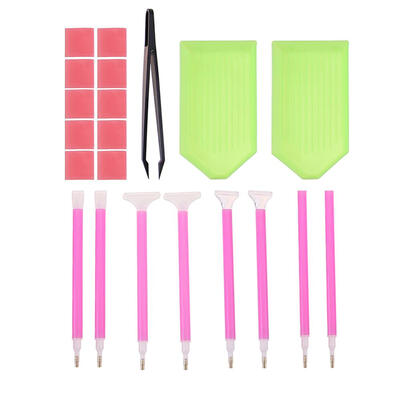 

5D DIY Diamond Painting Cross Stitch Embroidery Pen Tools Set Accessories