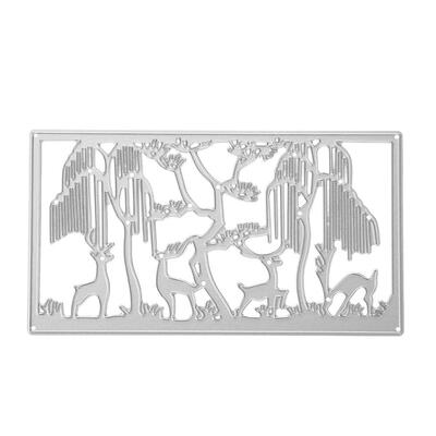 

Fawn Frame DIY Cutting Dies Stencil Scrapbooking Embossing Craft Album Card