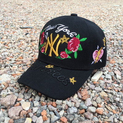 

Hat female spring summer mens baseball cap duck tongue cap leisure Korean version of the tide black sun hat sun cap