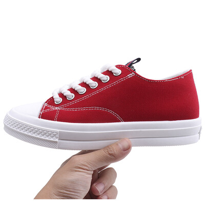 

Small Black Shoes Womens Shoes Summer Hundred Sets Korean Edition Students Autumn Flat Bottom Lazy Canvas Leisure Board Shoes