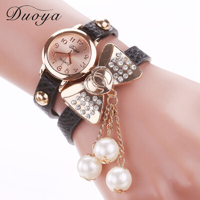 

Duoya around the circle table bow speed sale through the explosion ladies fashion casual bracelet watch