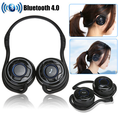 

Bluetooth 40 Sports Wireless Stereo HeadphonesHeadset With Microphone