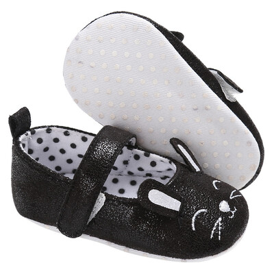 

Newborn Baby Kids Shoes Girls Princess Cute Cartoon Cat First Walkers Lovelyborn Soft Soled Anti-Slip Footwear