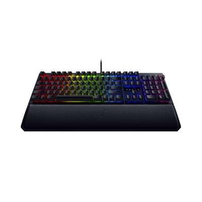 

Razer BlackWidow Elite Mechanical Keyboard Gaming 104 Keys RGB Wired Keyboard Instant Trigger Chroma Colorful Light HyperShift Bla