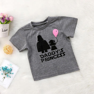 

Newborn Star Wars Baby Girls T-shirt Tops Casual Cotton Graphic T shirt Tee