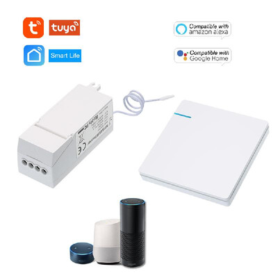

AC 80275V Wireless Switch Transmitter Switch WIFI 433MHz Receiver Controller No Wiring Remote Control Waterproof House Lighting