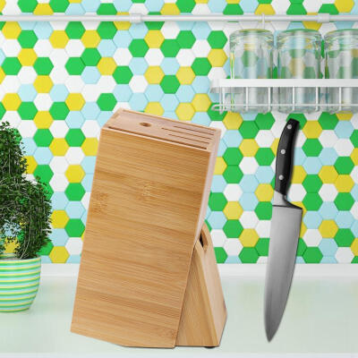 

Greensen Multifunctional Holes Knife Rack Storage Rack Tool Kitchen Knife Holder Knife Block Tool