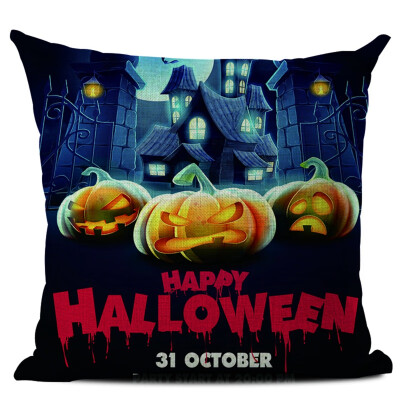 

Halloween Multi Designs Decorative Throw Pillow Cover Square Pillow Case With Zipper for Home Bar Halloween Hot Selling Supplies