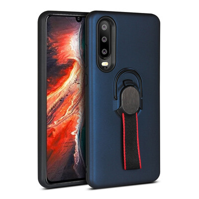 

Magnetic Car Mount Case Huawei P30 Finger Ring Holder Cover Huawei P30 P 30 Huaweip30 ELE-L09 ELE-L29 Hybrid TPU Bumper Case