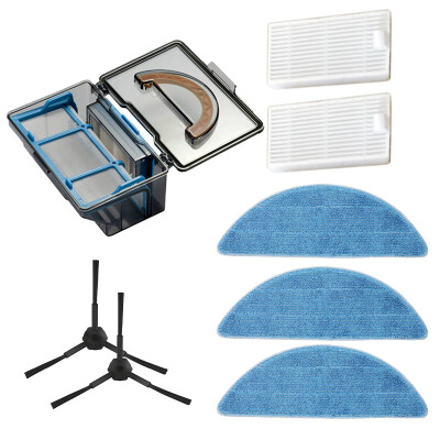 

Side Brush Dust Box Filter Cloth Kit For Ilife V5 V50 V55 X5 V5s Vacuum Cleaner