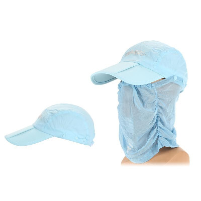 

Protection Sun Cap Removable Neck Face Flap Cover Cap for Fishing Hiking Garden Work Outdoor Activities