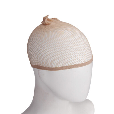 

〖Follure〗Elastic Unisex Stocking Wig Liner Cap Snood Nylon Stretch Mesh Beige