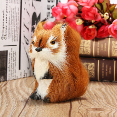 

Simulation Animal Squirrel Plush Lifelike Christmas Tree Ornament Decoration