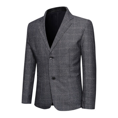 

Toponeto Mens New Style Turn-down Collar Long Sleeve Casual Suit Slim Fit Coat Jacket