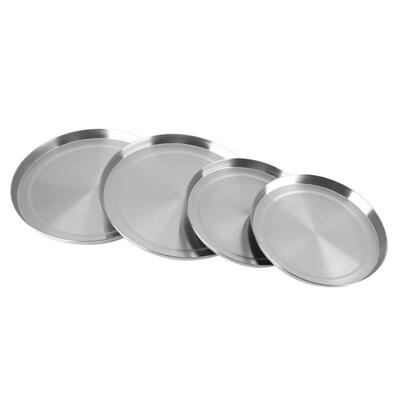 

Greensen 4PcsSet Stainless Steel Kitchen Stove Top Burner Covers Cooker Protection Stove Burner Cover Burner Cover