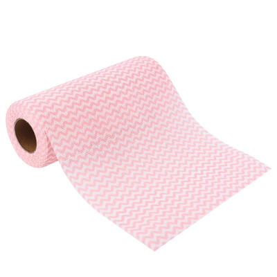 

Greensen 1 Roll Non-woven Fabric Kitchen Bathroom Tableware Cleaning Towel Washing Cloth Red