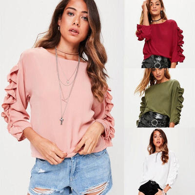 

Fashion Women Long Sleeve Sweatshirt Sweater Casual Hooded Coat Pullover