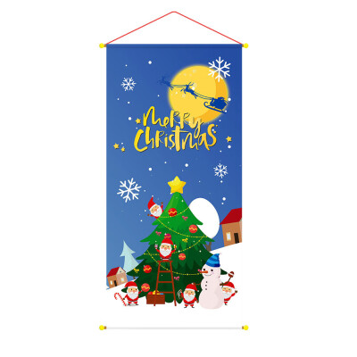 

〖Follure〗Christmas Garden Flag Indoor Outdoor Home Decor Christmas Winter Merry Christmas